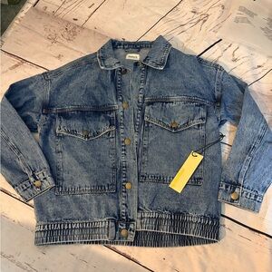 Women’s mono b NWT medium jean jacket